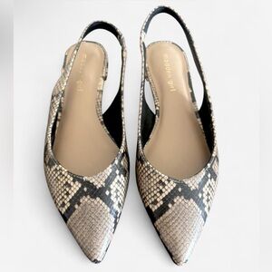 New Madden Girl Snakeskin Flats